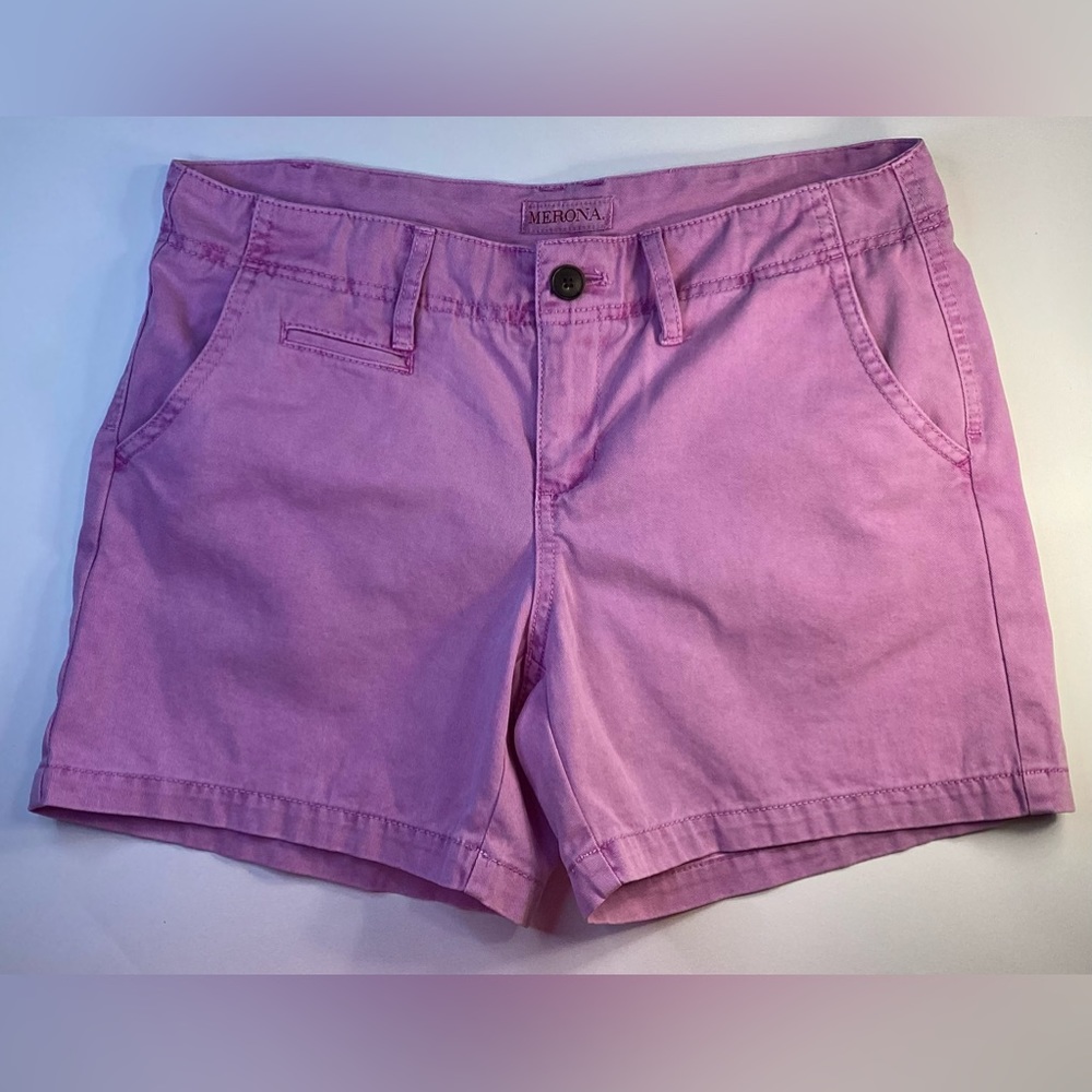 Merona chino shorts purple